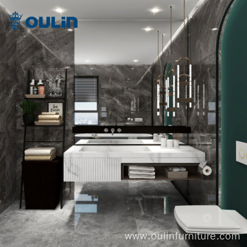 Modern customized design bathroom vanity cabinet for sale